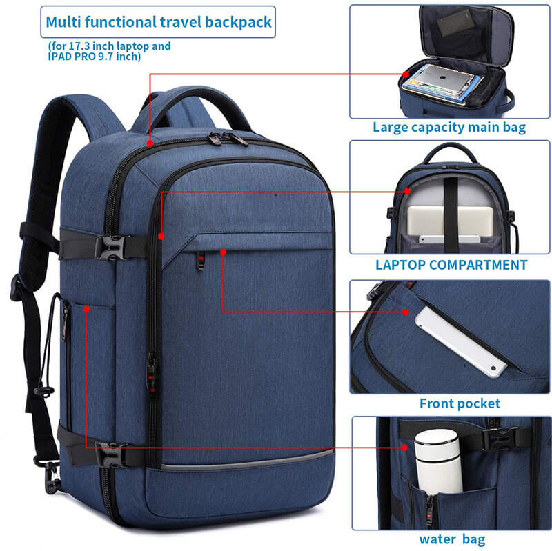 Large Capacity Flight Backpack Bag 