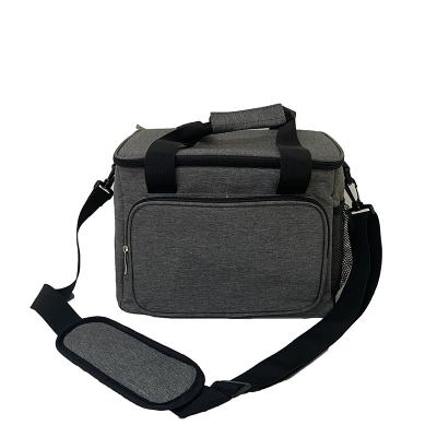  Lunch Box Cooler Bag Reusable Lunch Bag with Adjustable Shoulder Strap for Work Picnic 